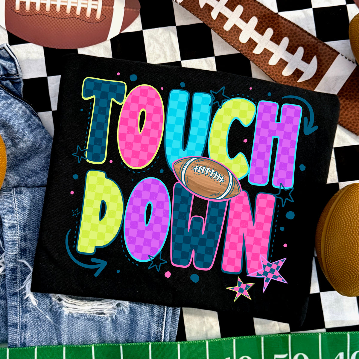 Touchdown Colorful PNG