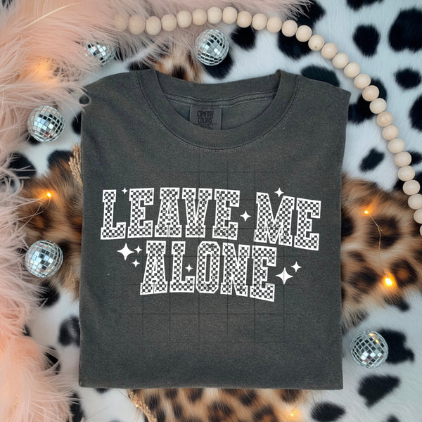 Leave Me Alone Single Color PNG