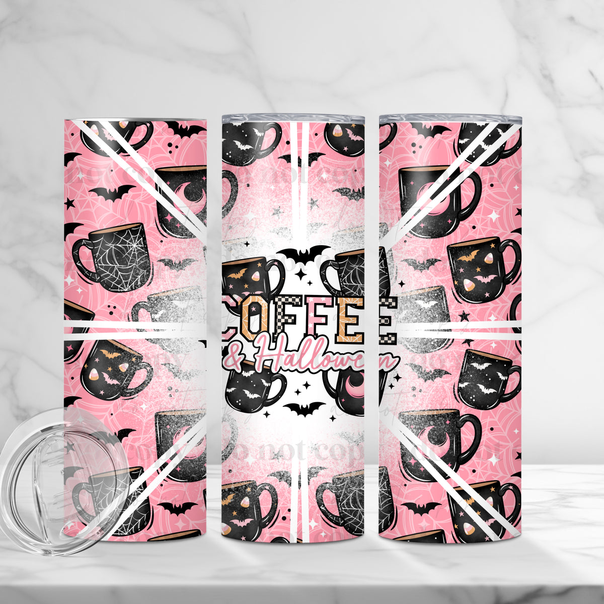 Coffee And Halloween Wrap