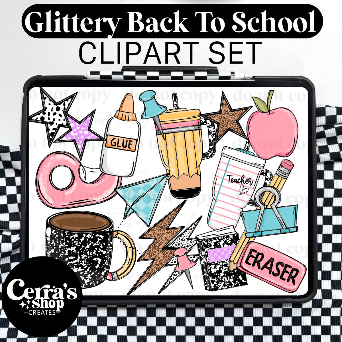 Back To School Clipart Set