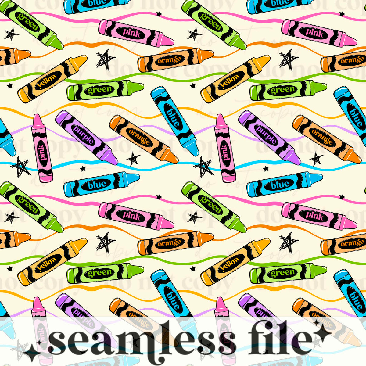 Crayon Seamless