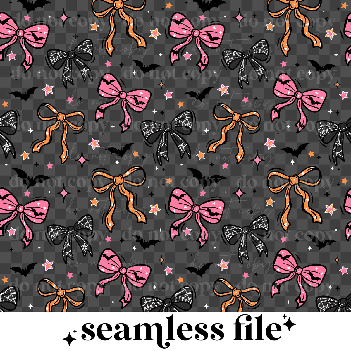 Spooky Bows Seamless