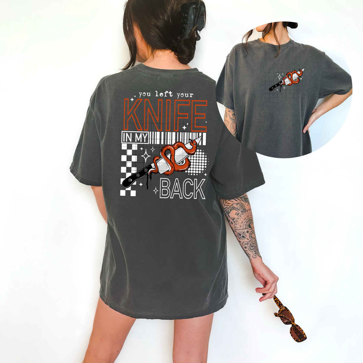 Knife in my Back PNG