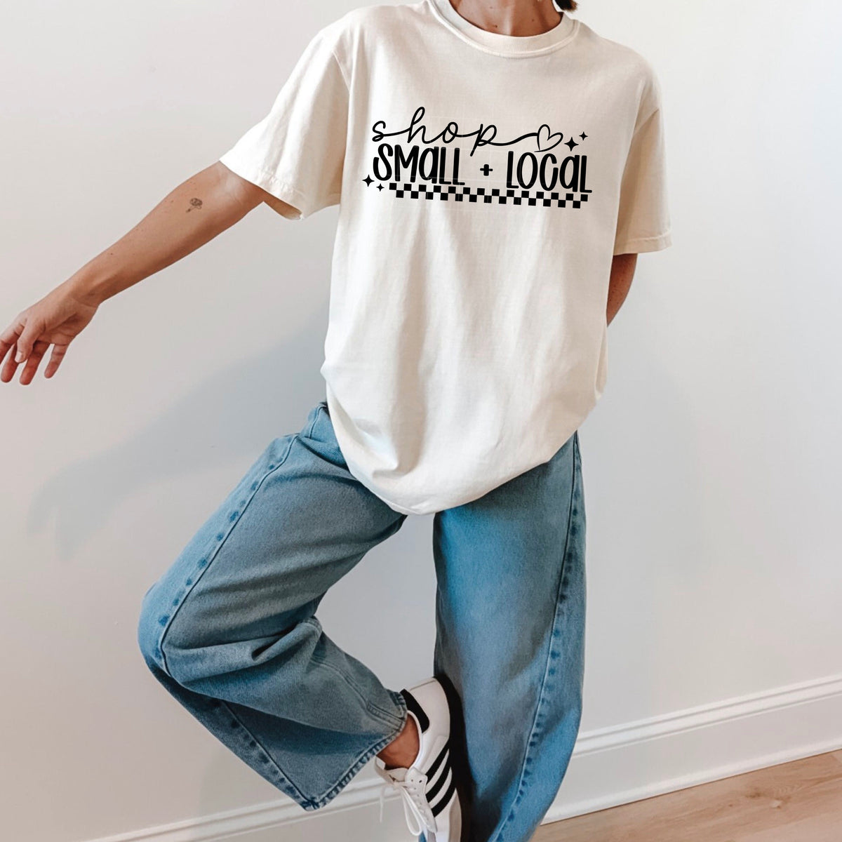 Shop small and local PNG