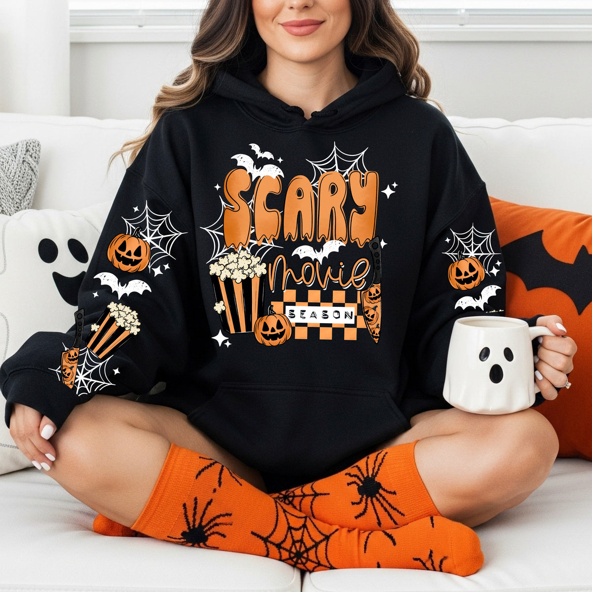 Scary Movie Season w/ sleeve PNG