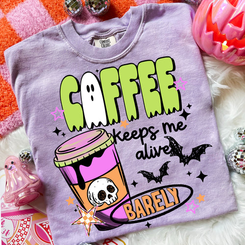 Coffee Keeps Me Alive PNG