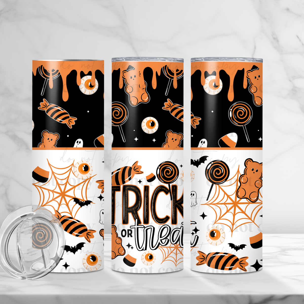 Trick or Treat Tumbler Wrap