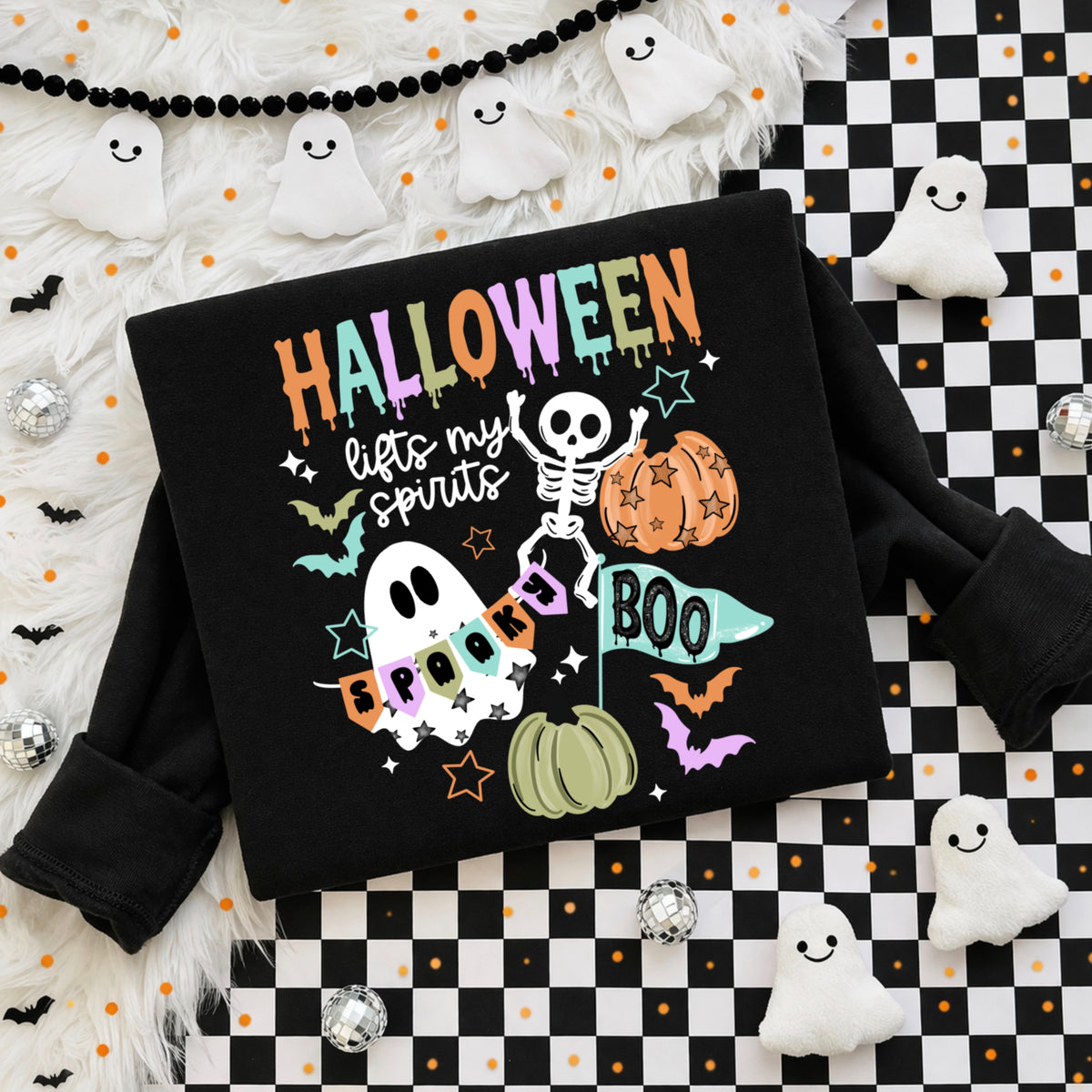 Halloween lifts my spirits w/ Sleeves PNG