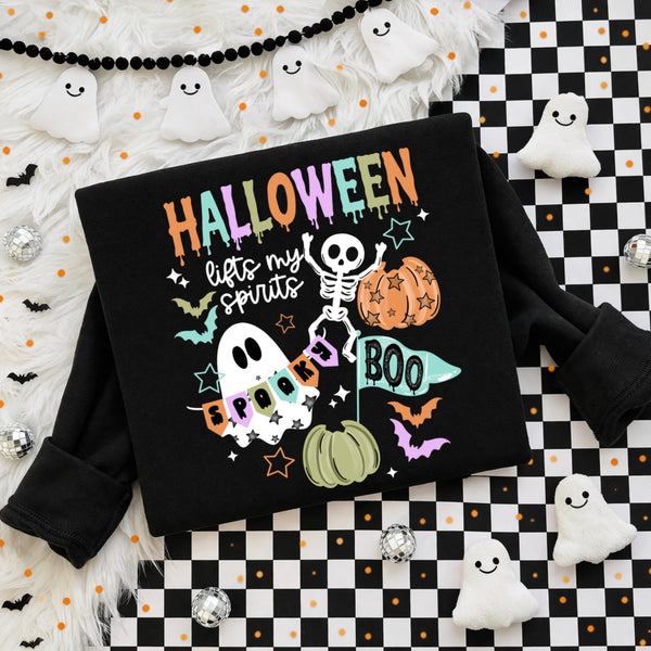 Halloween lifts my spirits w/ Sleeves PNG
