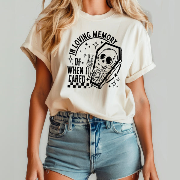 In Loving Memory Single Color PNG