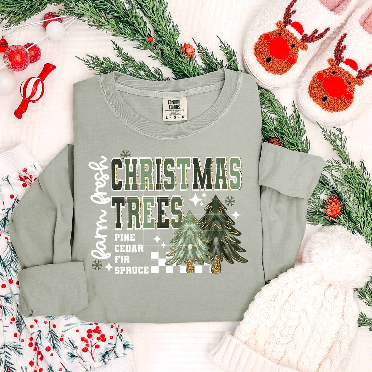 Farm Fresh Trees PNG