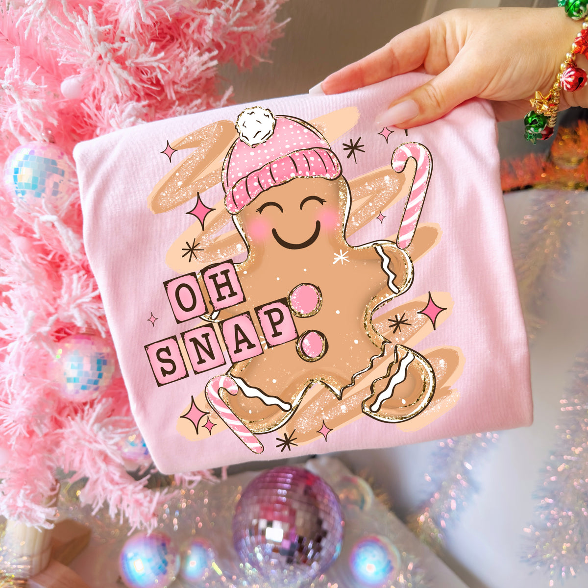 Oh Snap Gingerbread PNG