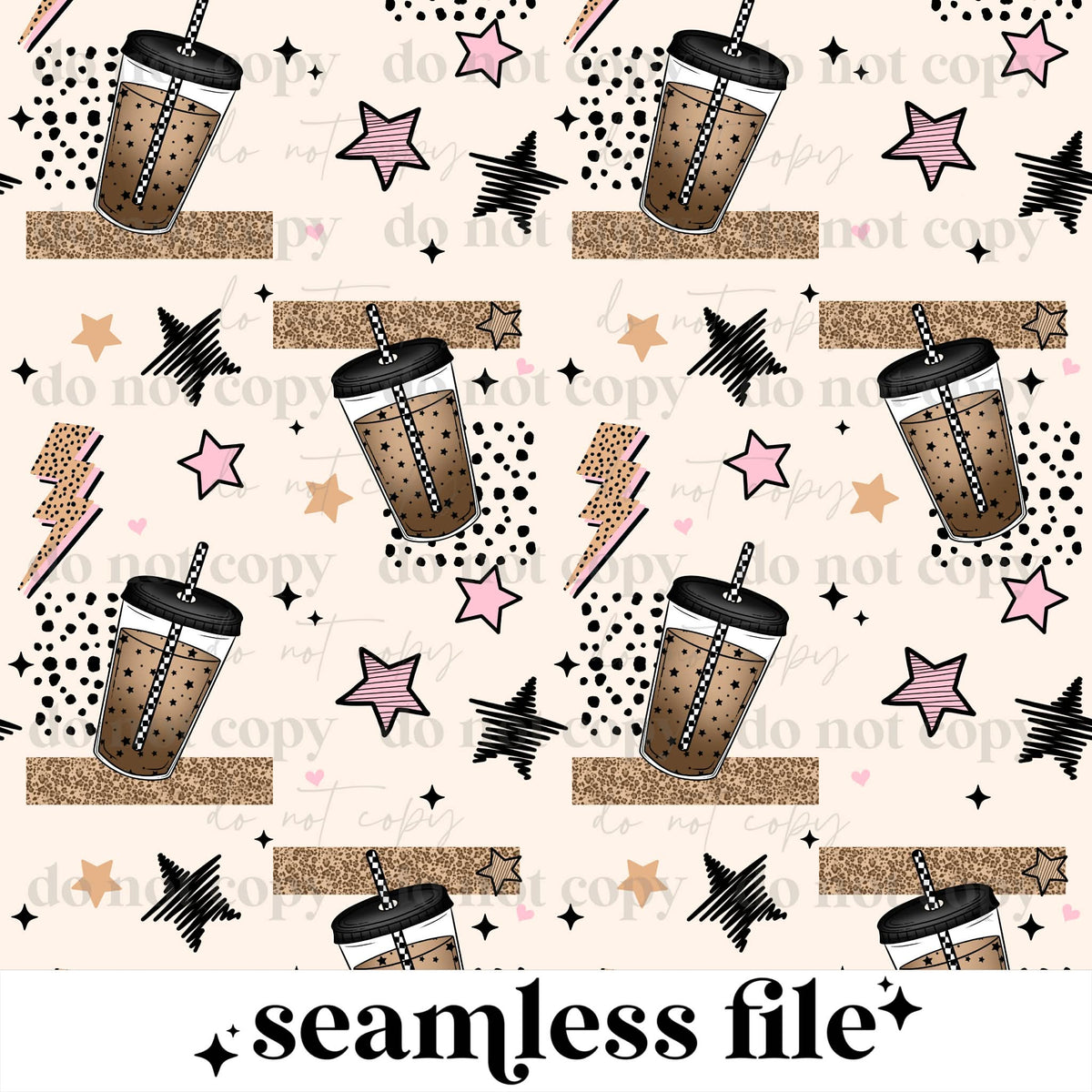 Iced Coffee Seamless
