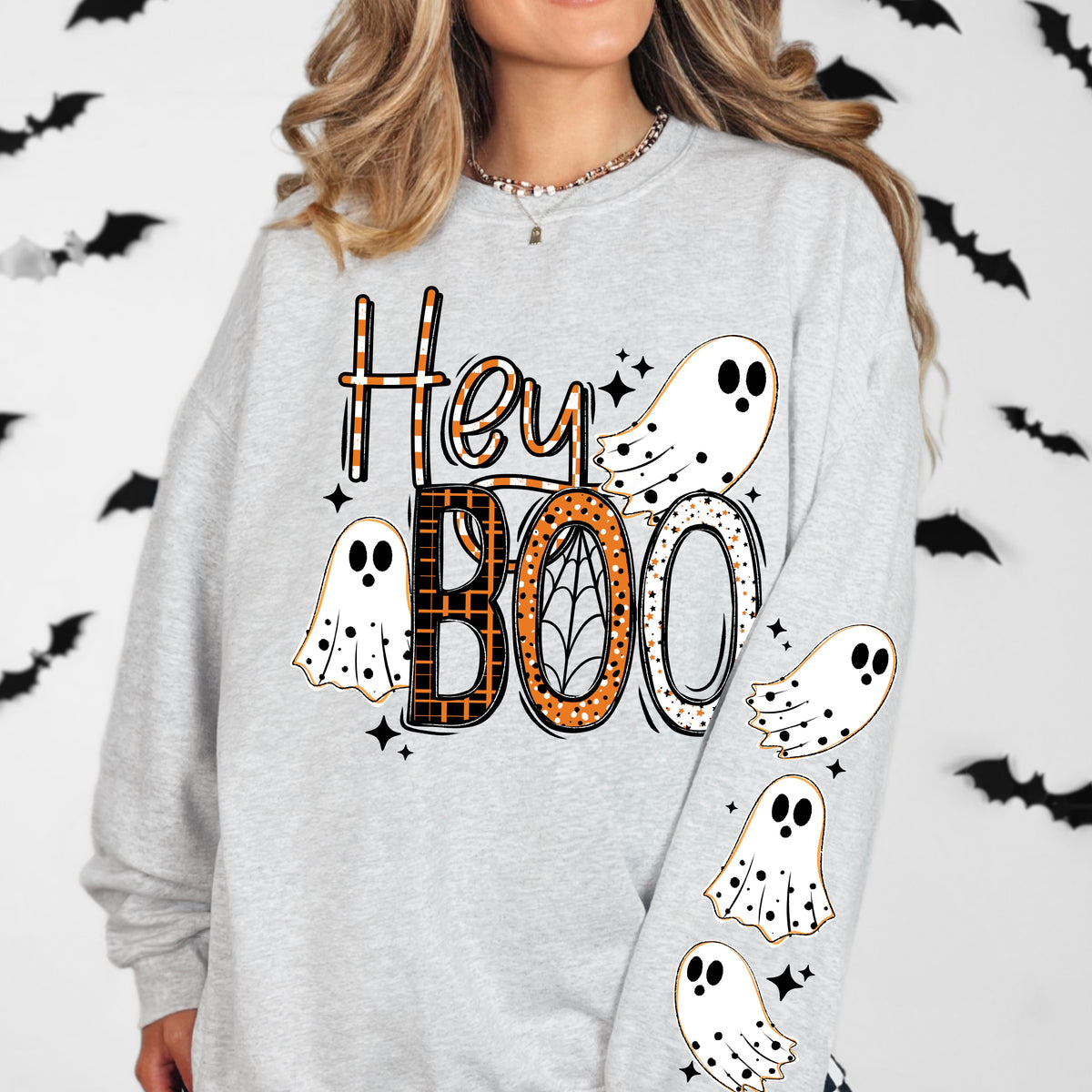 Hey Boo w/ sleeve PNG