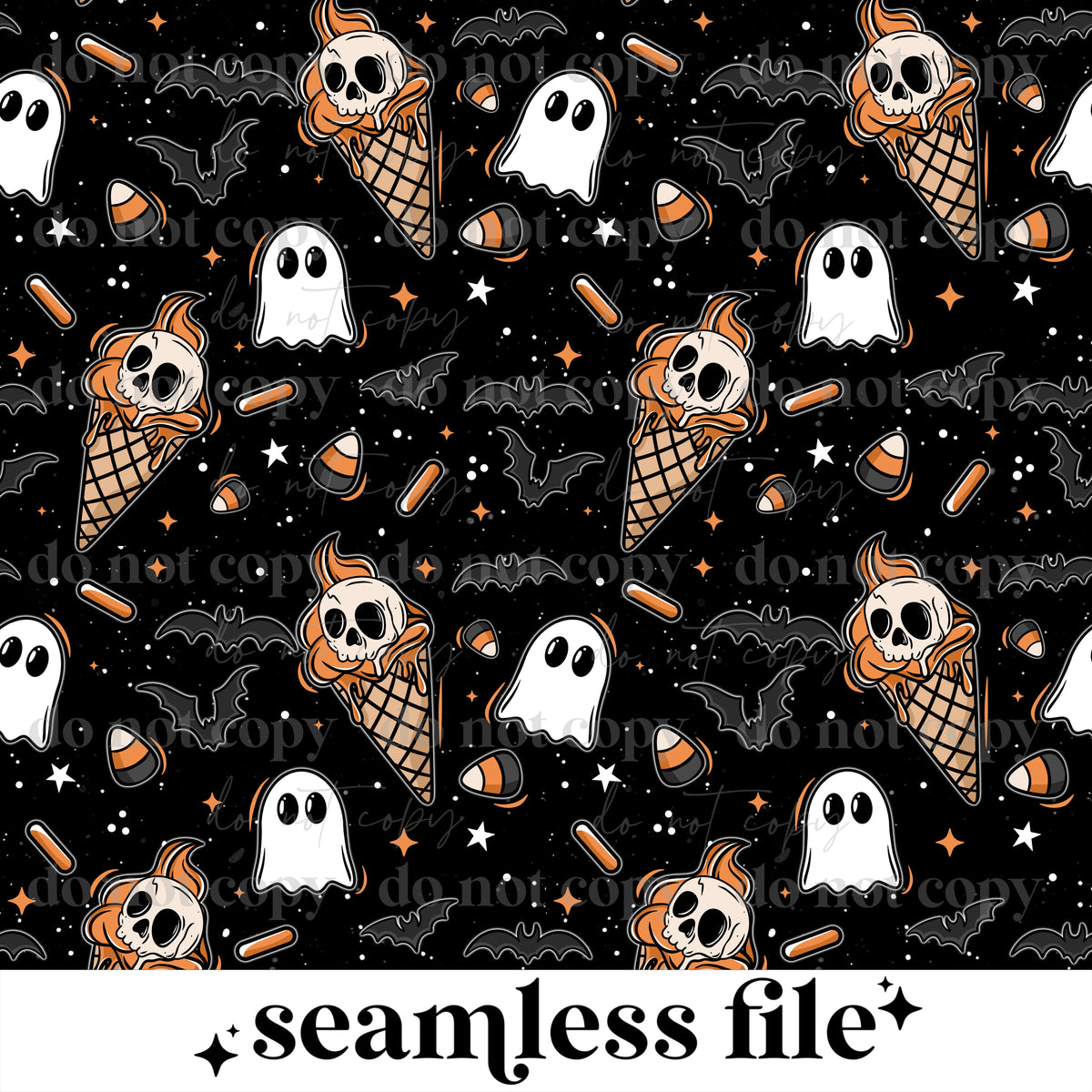 Summerween Seamless (black)