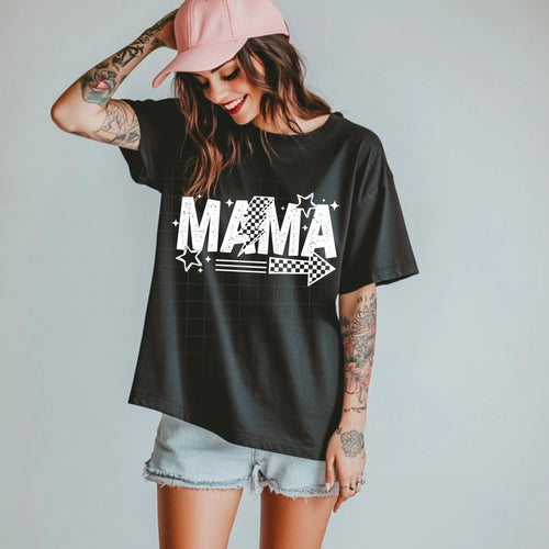 Mama Lightning Single Color PNG