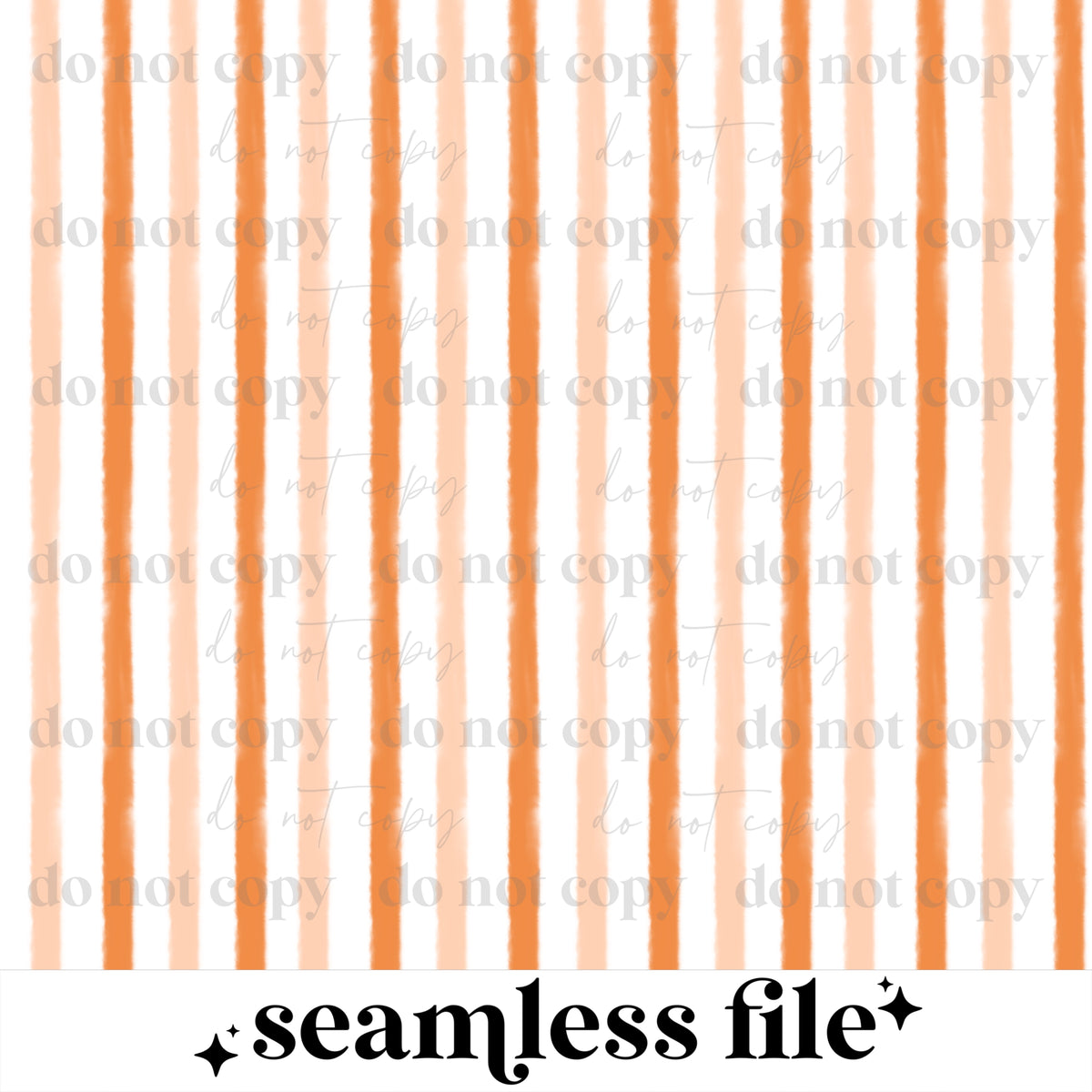 Peachy Stripe Seamless