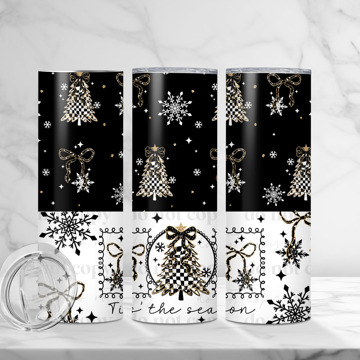 Tis The Season Tumbler Wrap