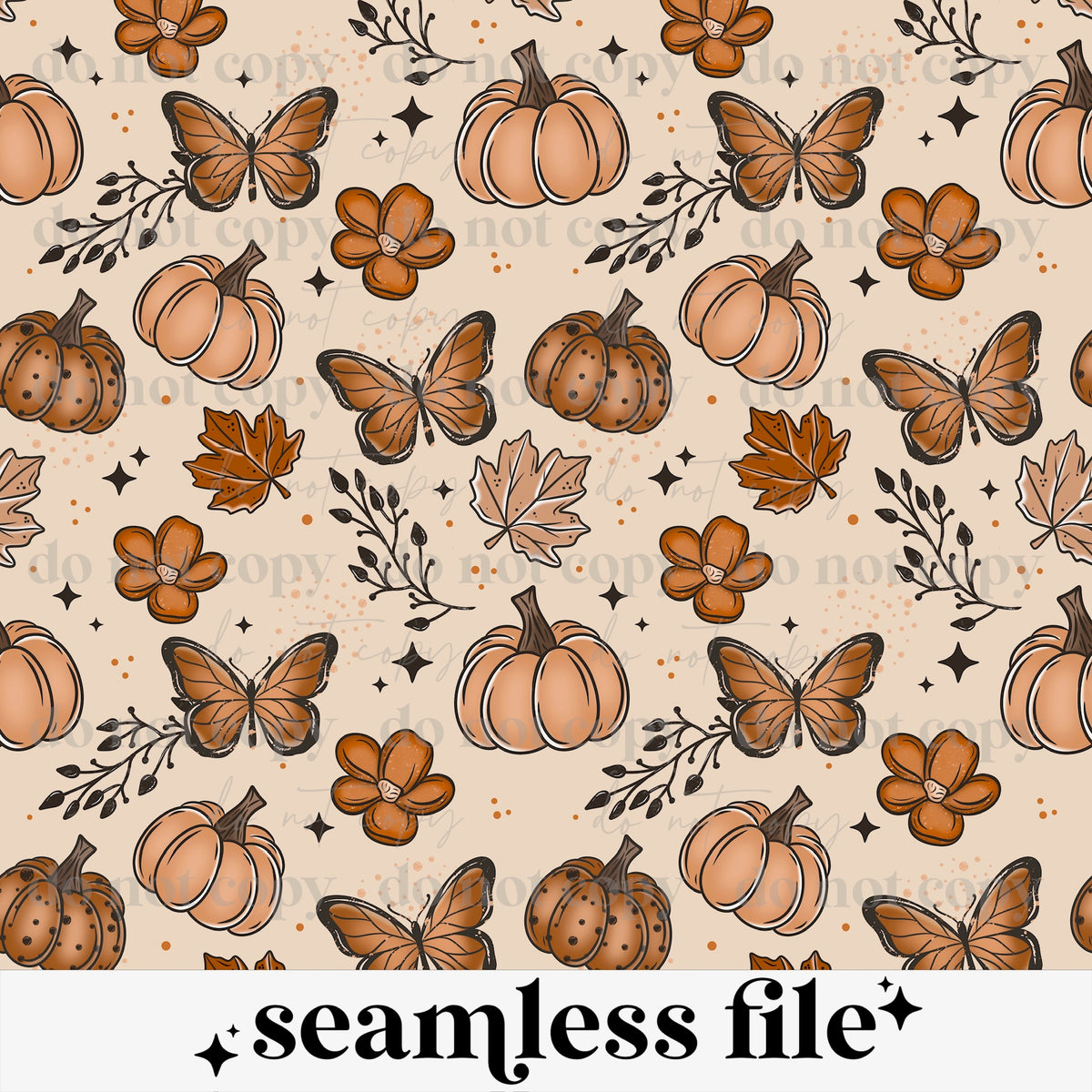 Fall Leaves Seamless