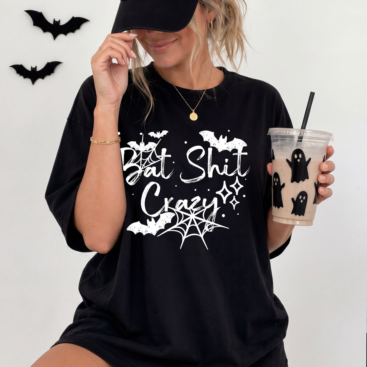 Bat Shit Crazy Single Color PNG