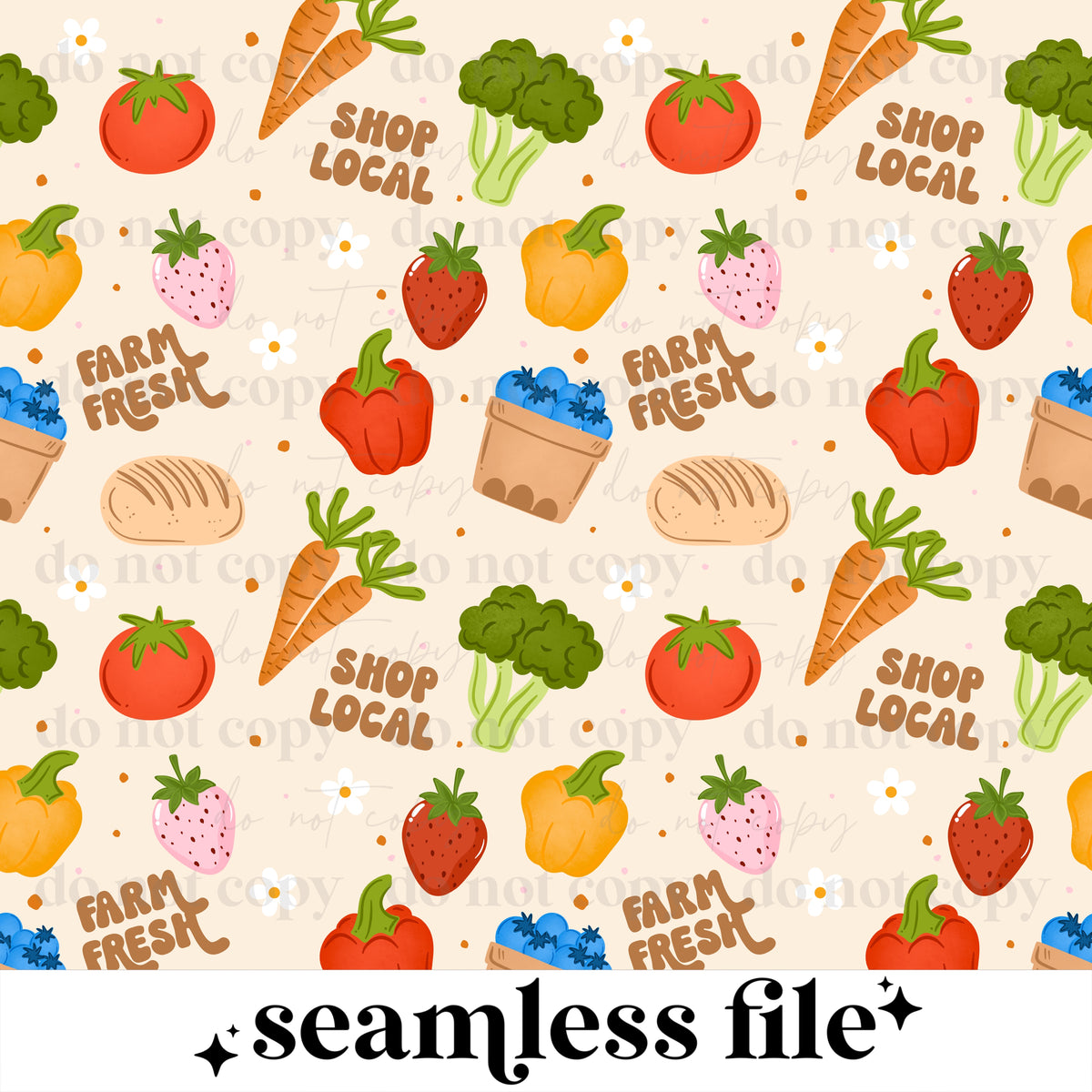 Farmers Market Seamless