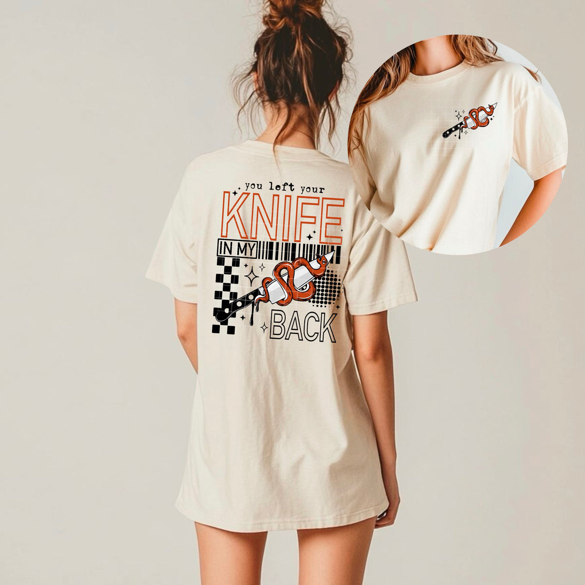 Knife in my Back PNG