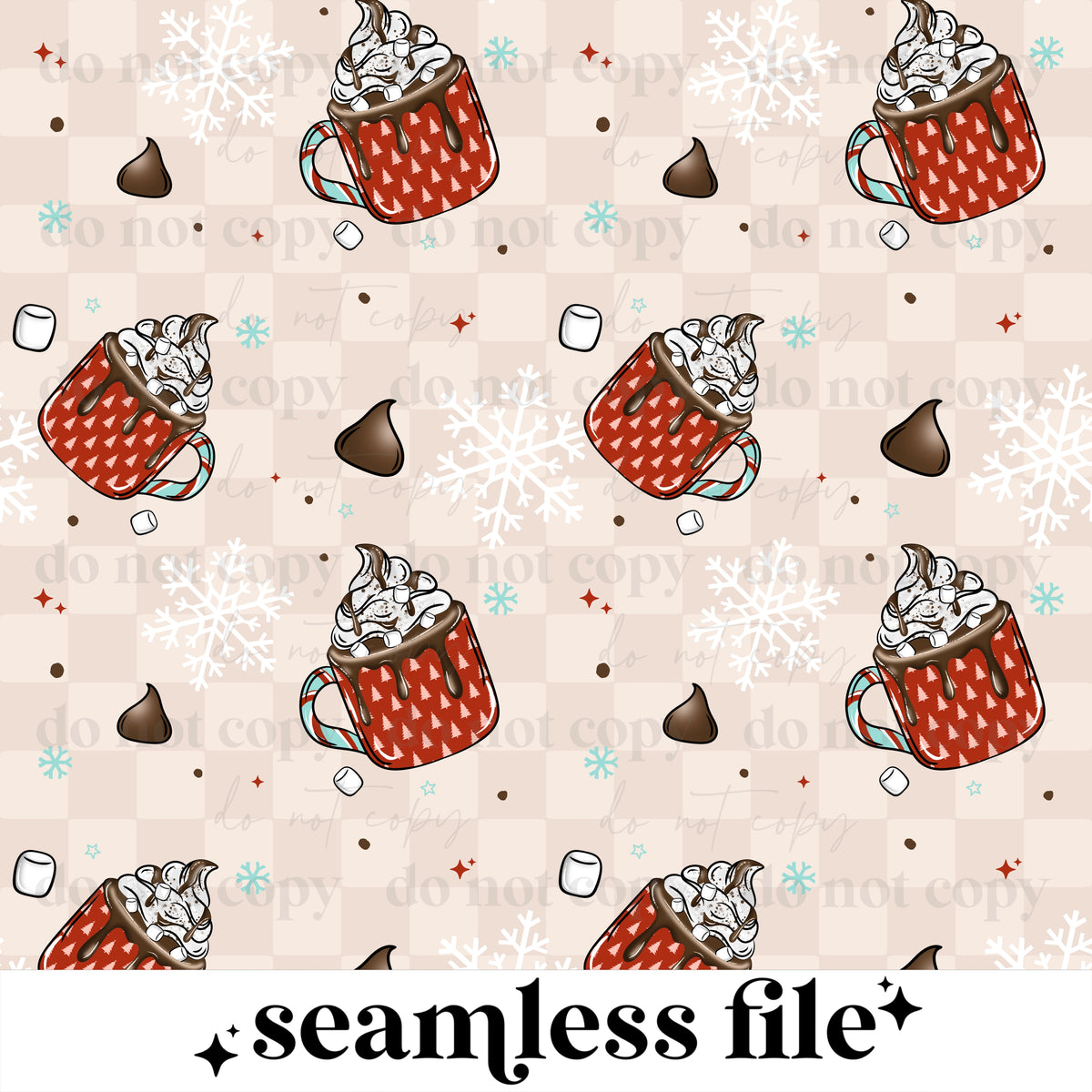 Hot Cocoa Seamless