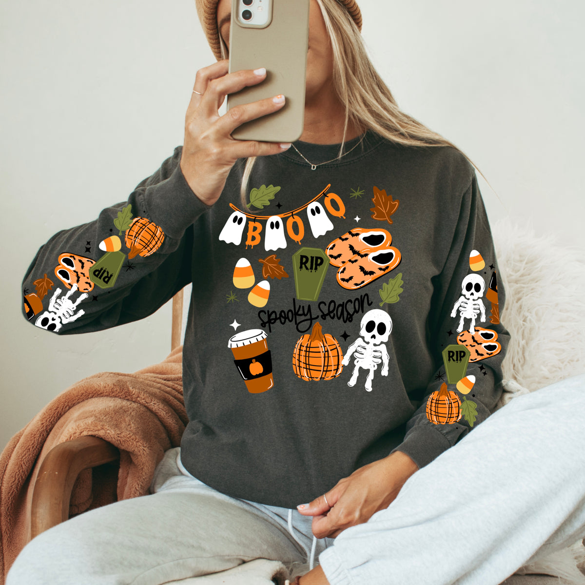 Spooky Season w/ sleeve PNG