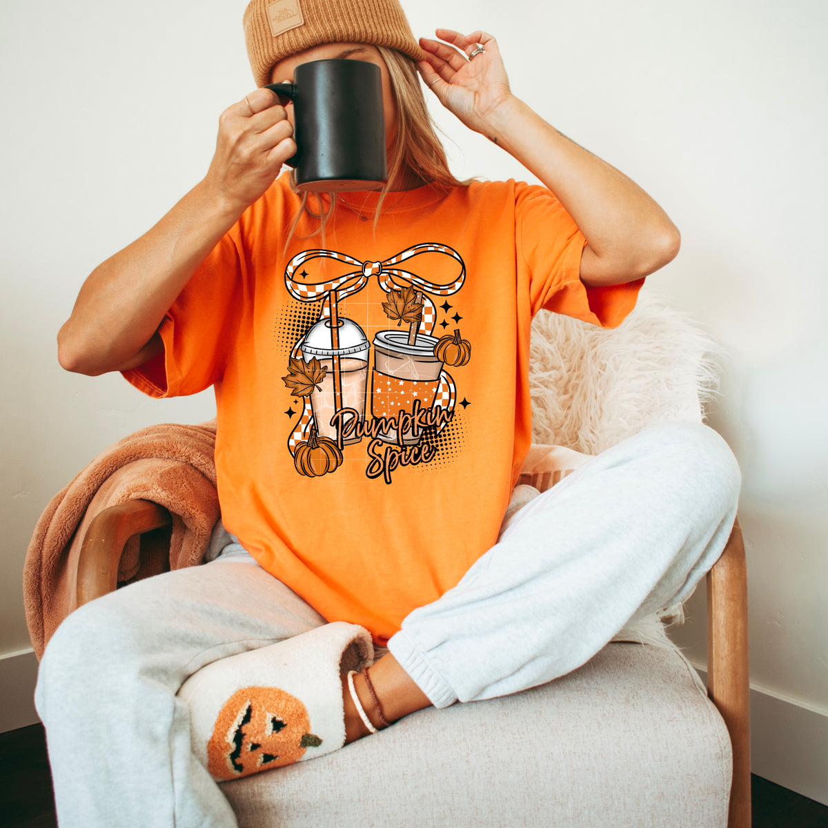 Pumpkin Spice Coffee PNG