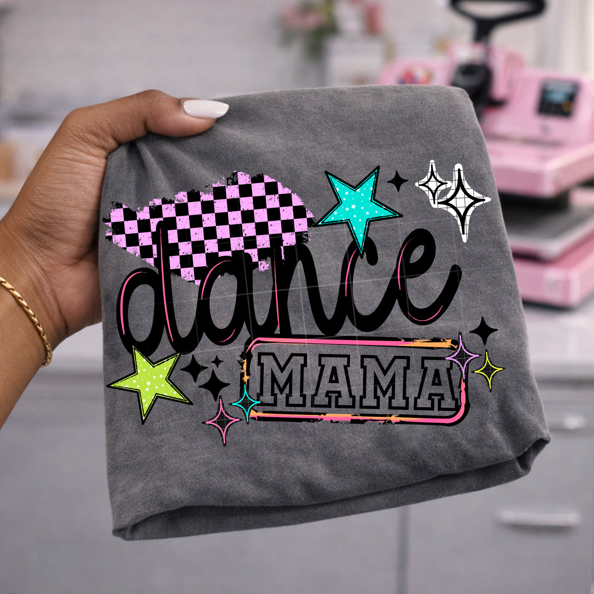 Dance Mama colorful PNG