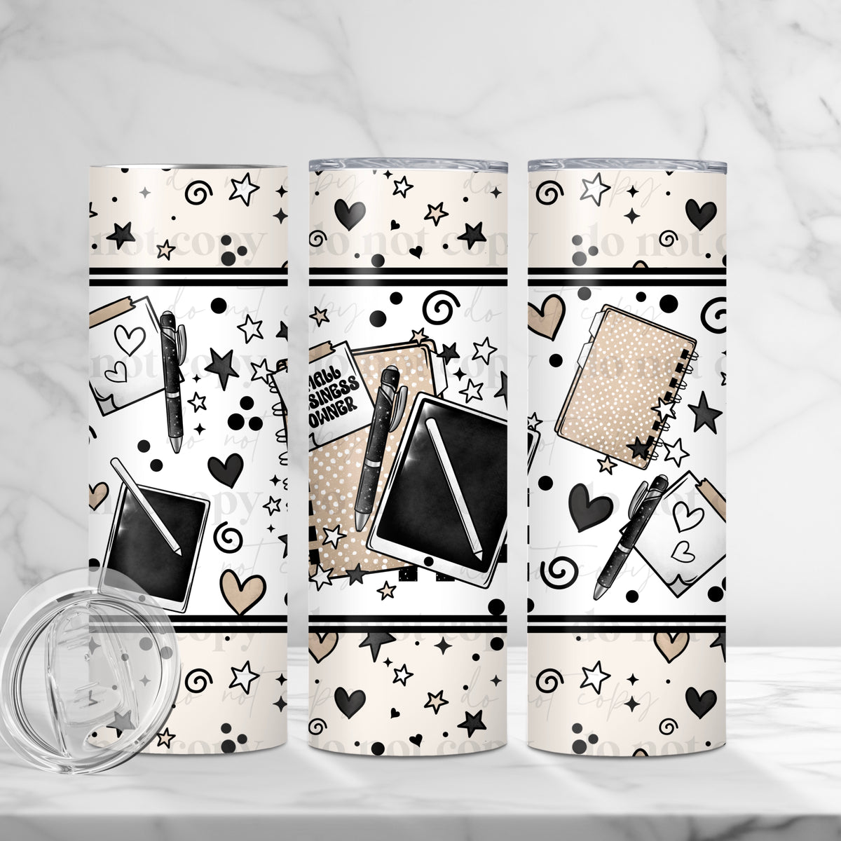 Small business owner Tumbler Wrap