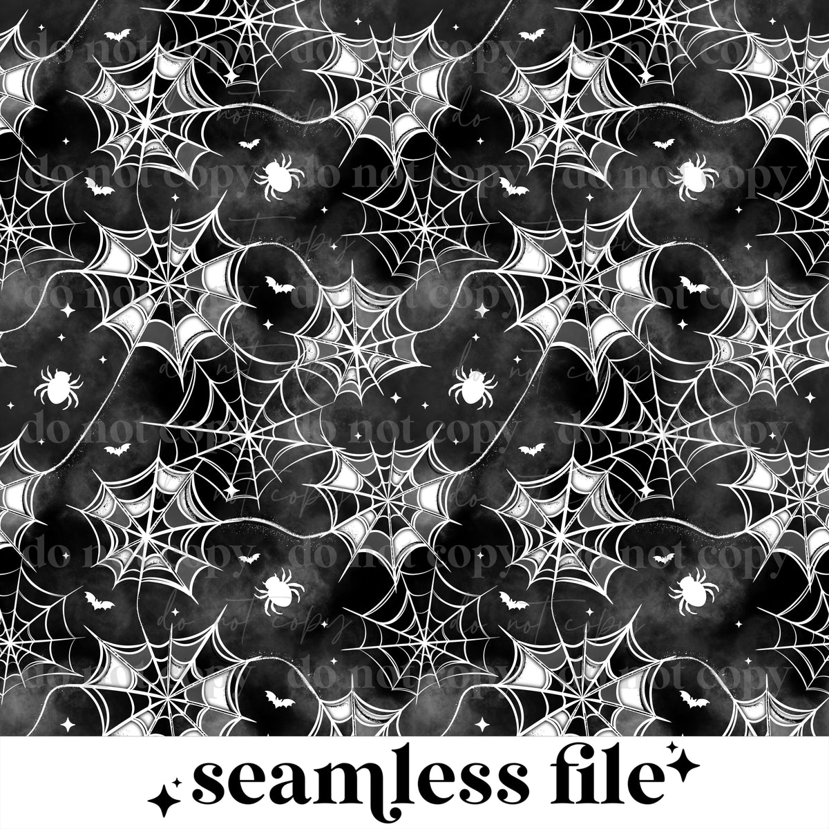 Black And White Webs Seamless