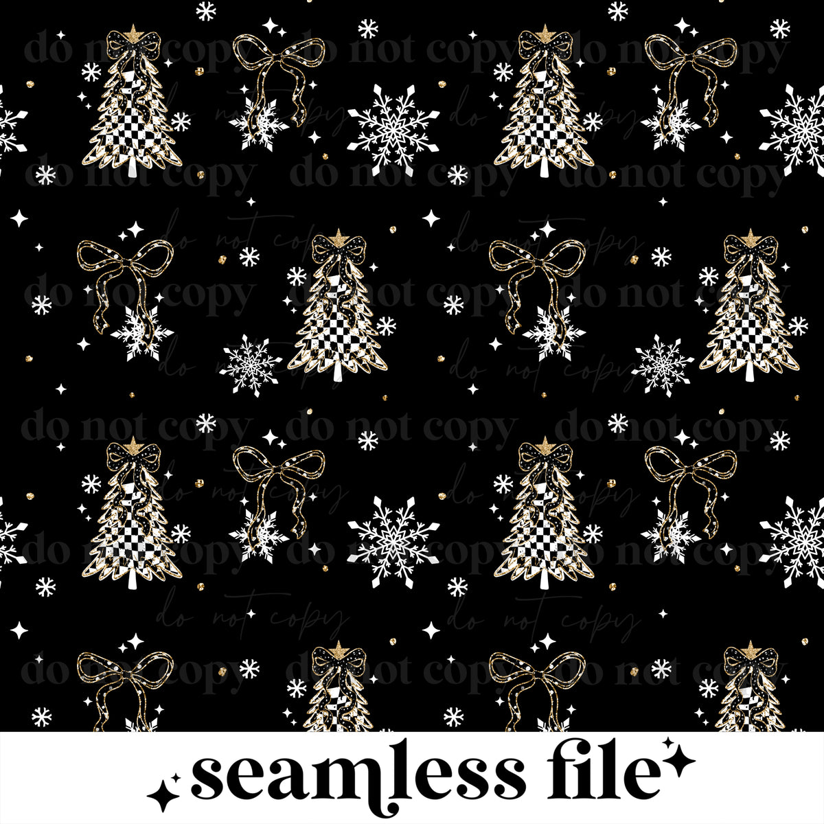 Checker Trees and Bows Seamless
