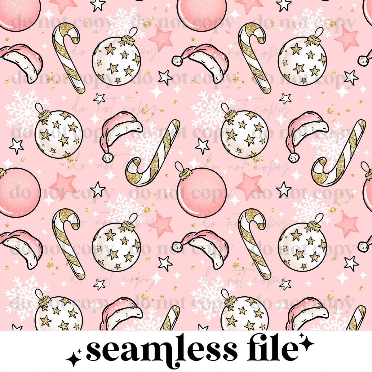 Santa Baby Seamless