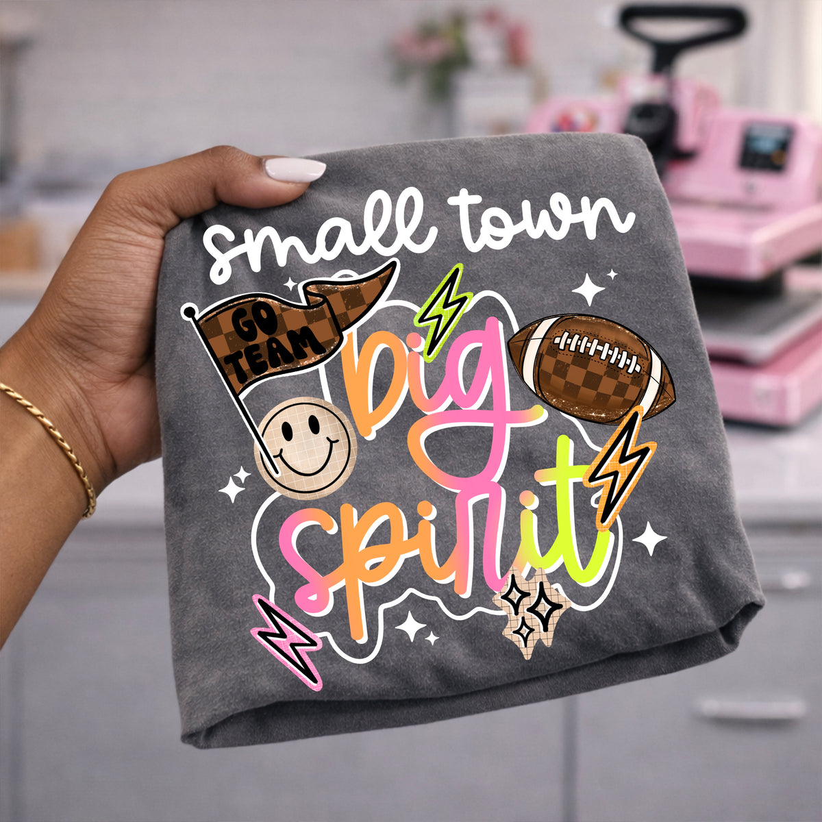 Small Town Big Spirit PNG