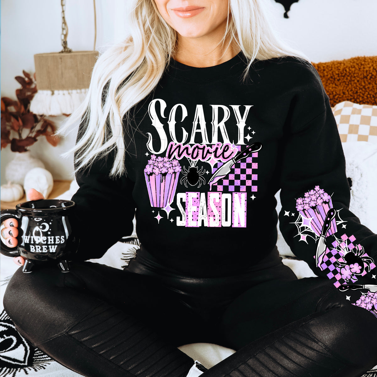 Scary Movie Season w/ sleeve PNG