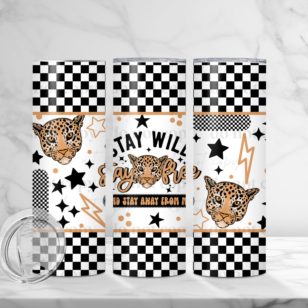 Stay Away From Me Tumbler Wrap
