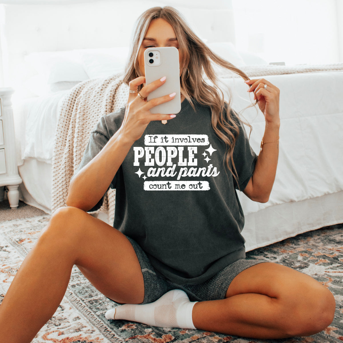 People and Pants Single Color PNG