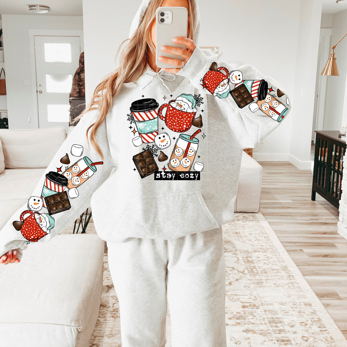 Coffee and hot Cocoa w/ Sleeves PNG