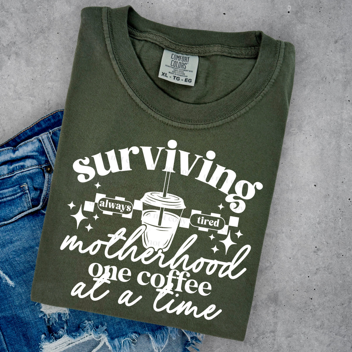 Surviving motherhood single color