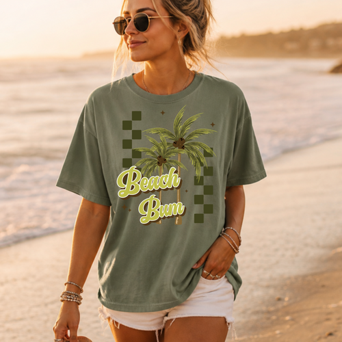 Beach Bum Palm trees PNG