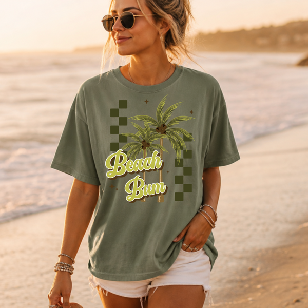 Beach Bum Palm trees PNG