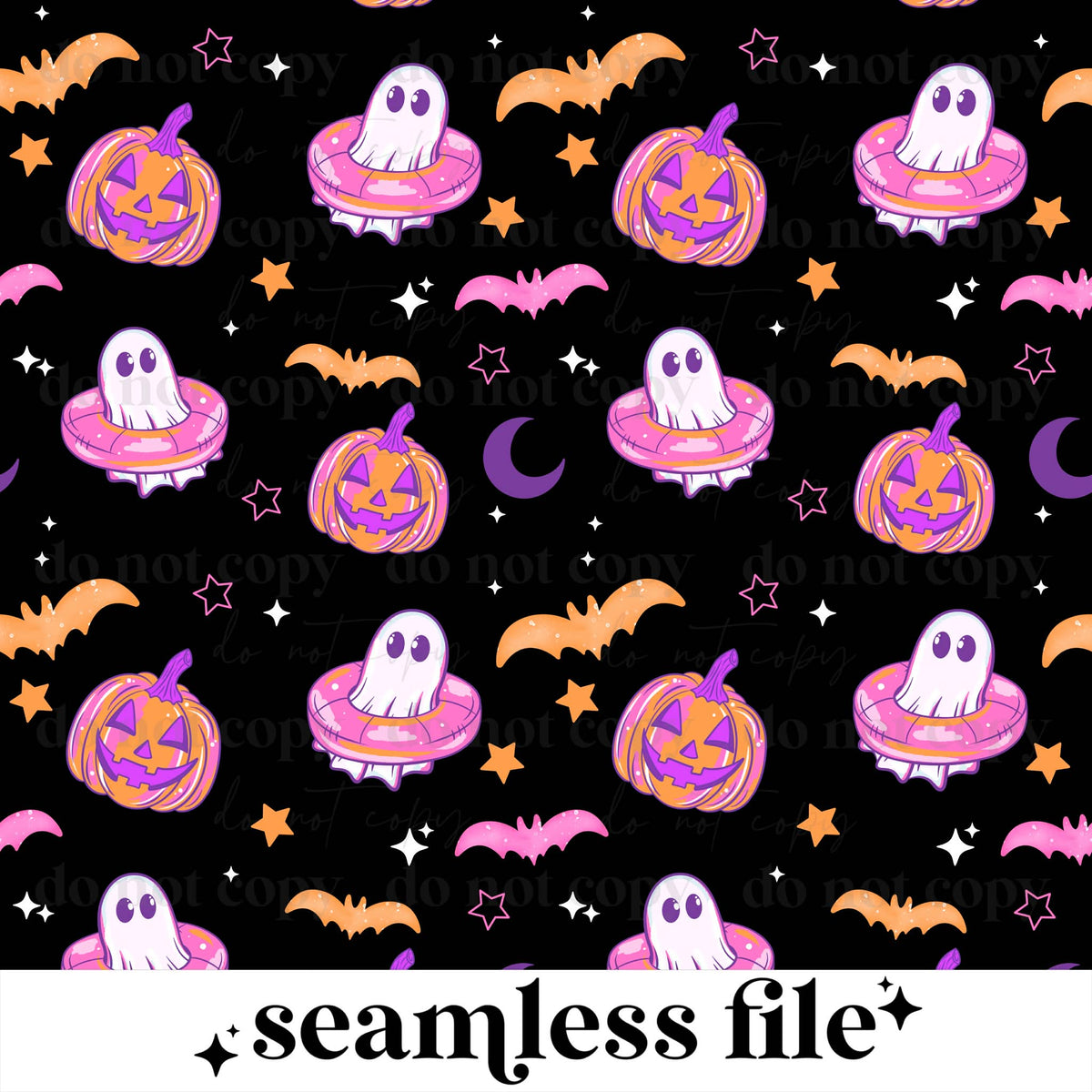 Spooky Summer Seamless