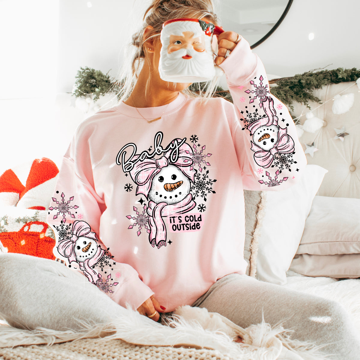 Baby it’s Cold Outside w/ Sleeves PNG