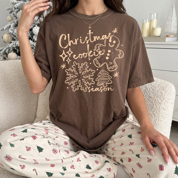 Christmas Cookie Season Single Color PNG