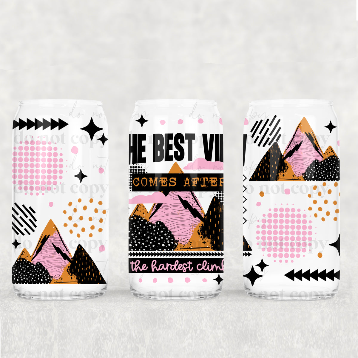 The Best View 16oz Glass Wrap