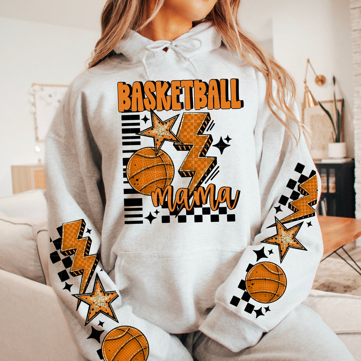 Basketball (w/ and w/out mama) w/ Sleeves PNG