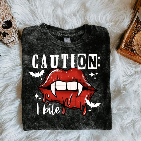 Caution I Bite PNG
