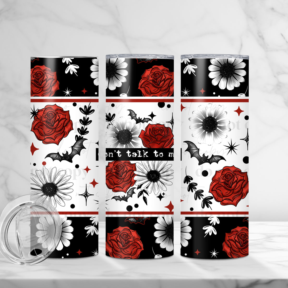 Don’t talk to me Tumbler Wrap