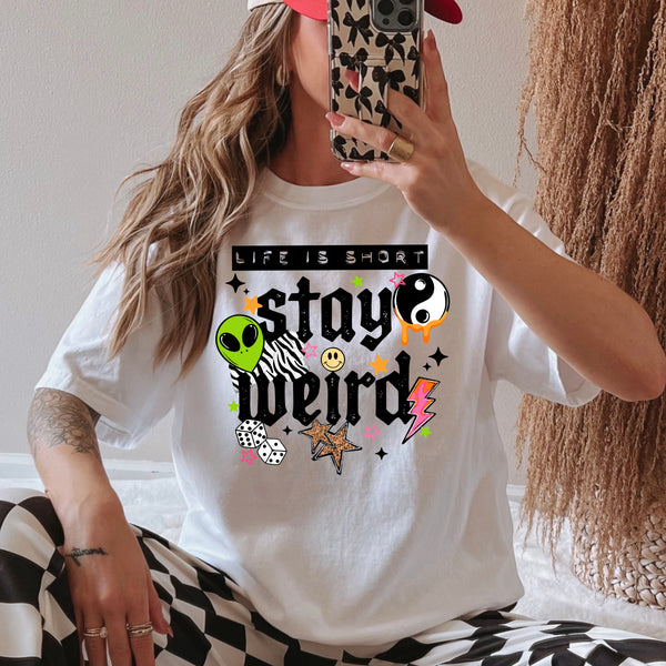 Stay Weird PNG